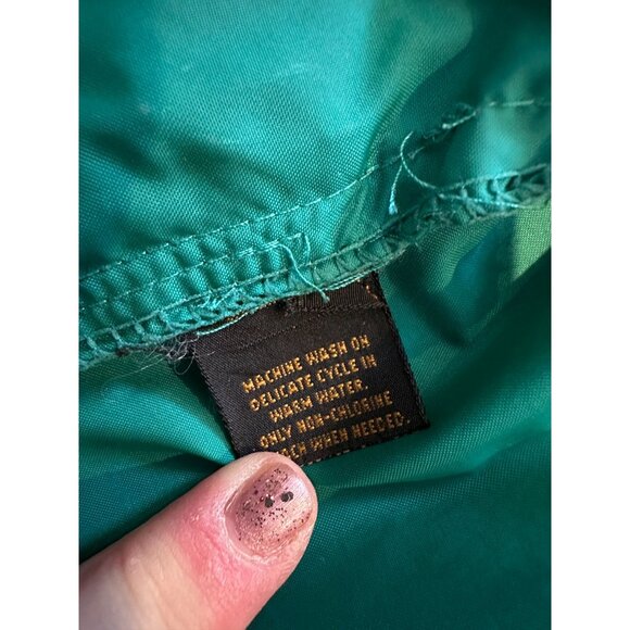 Eddie Bauer Packable Nylon Jacket –‎ Beautiful Green, Size L (#196) - Picture 3 of 13